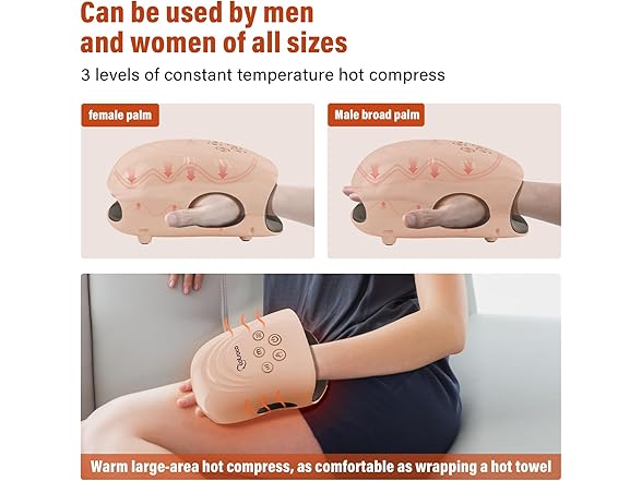 cotsoco Hand Massager - Pink