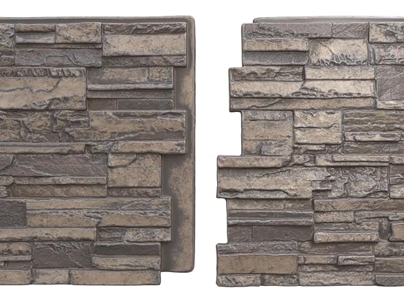 Ekena Millwork EverStone Cascade Faux Stone Panel