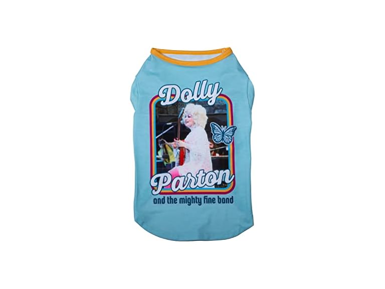 Doggy Parton Doggy Parton Blue Dolly & The Mighty Fine Band Shirt