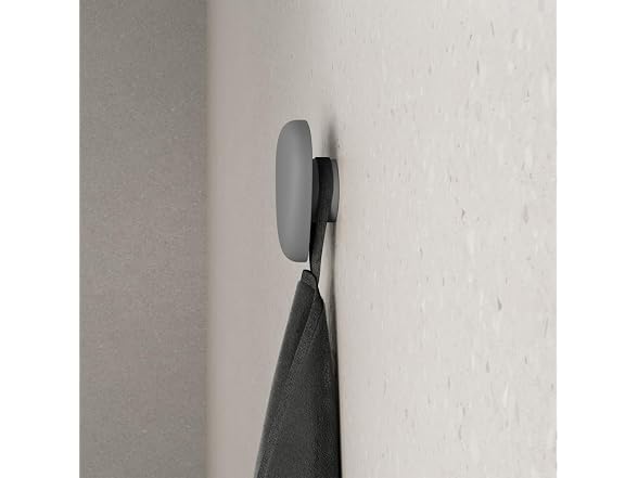 Swiss Madison Plaisir Concrete Bathroom Robe Hook in Gray