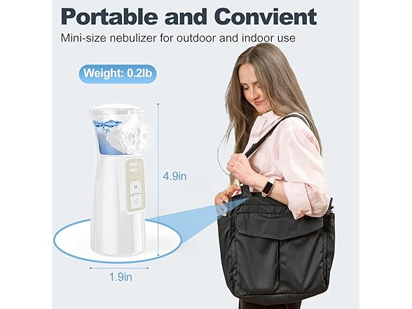 XNXCOZ Portable Nebulizer Machine