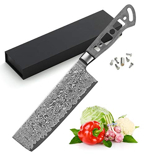 KATSURA Nakiri Knife Blank 7 inch - Gallery 4