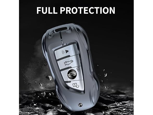 Zinc Alloy Metal Car Key Fob Case