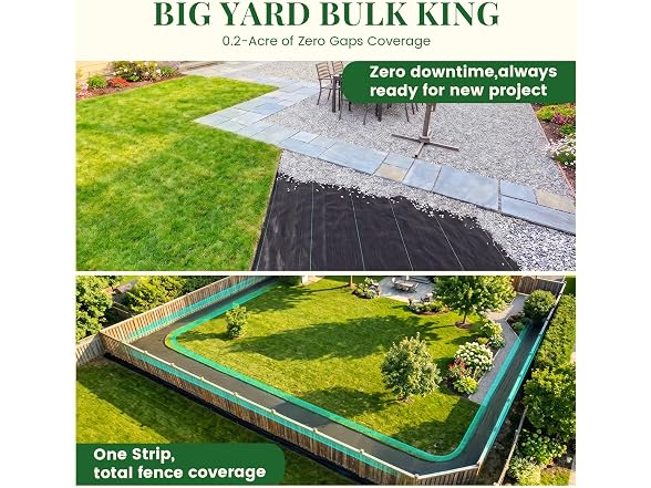 KING BIRD Weed Barrier Fabric 4ft x 300ft