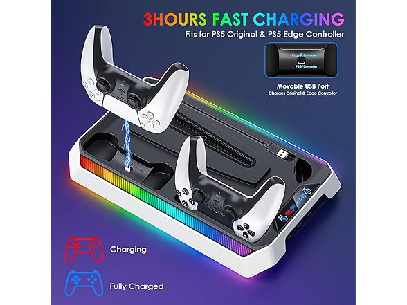 VidPPluing PS5 Cooling Station