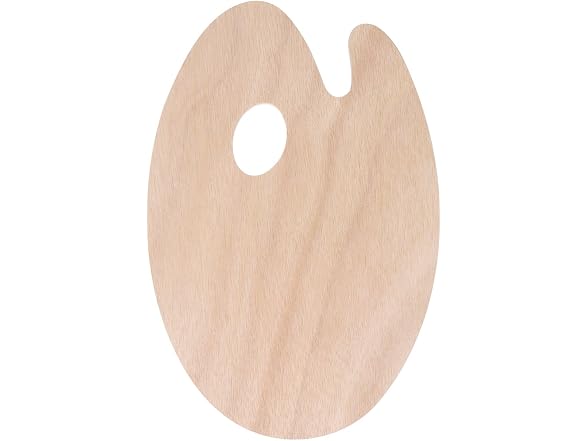 ULTNICE Wooden Paint Palette Oil Paint - Gallery 8