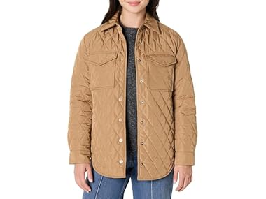 $14.99, Was $39.90, 62% Off! Amazon Essentials Women's Quilted Jacket dealfomo