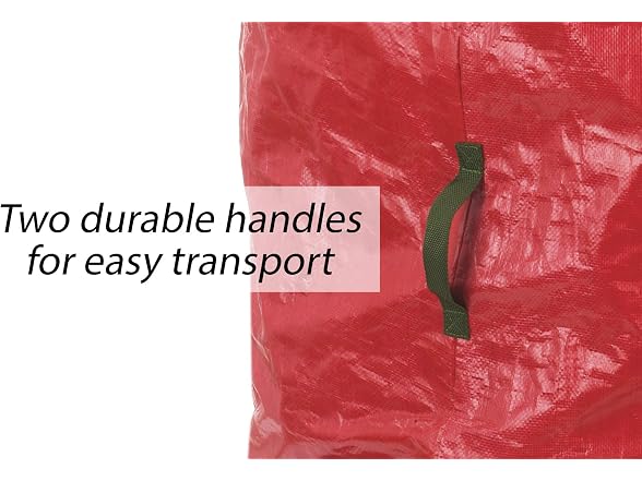 Whitmor Christmas Tree Bags Red