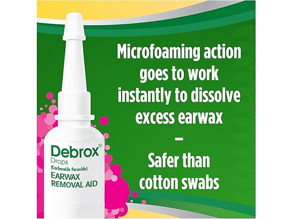 Debrox Ear Wax Removal Kit with Drops 0.5oz