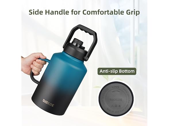 BJPKPK 128oz Stainless Steel Bottle