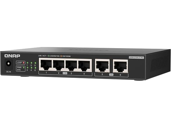 QNAP Switch QSW-2104-2T-R2 | 2X 10GbE