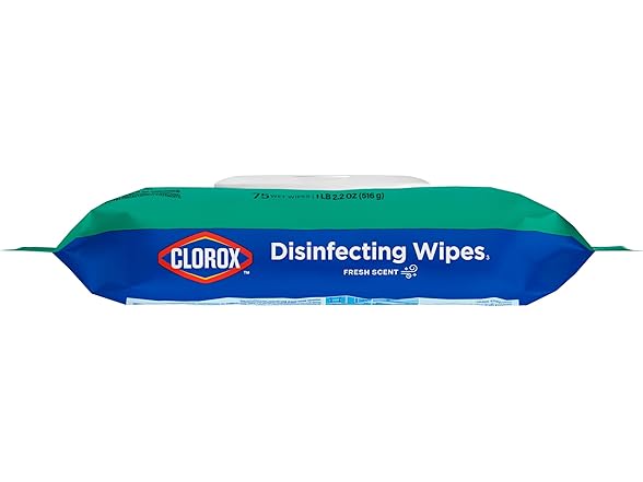 Clorox Fresh Wipes 75ct (3pk)