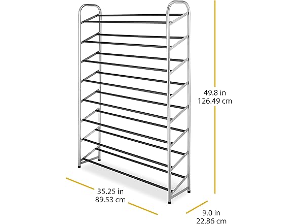 Whitmor 8 Tier Shoe Tower - 40 Pair 