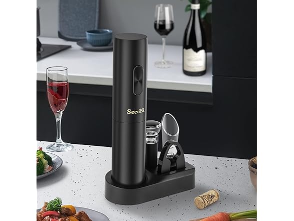 Secura Electric Battery Operated Wine Opener
