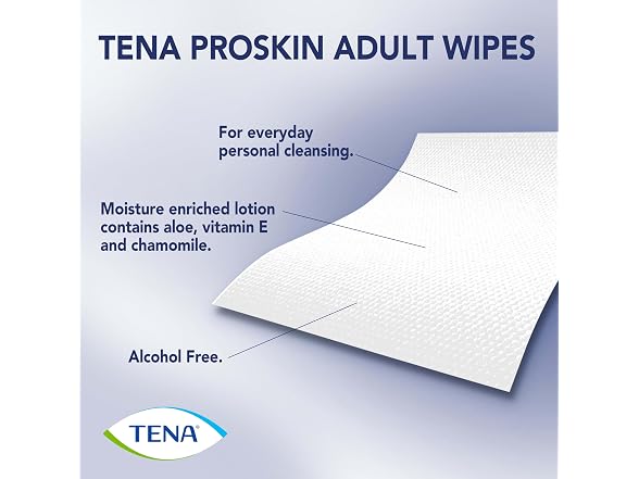 TENA TENA ProSkin Ultra Body Wipes for
