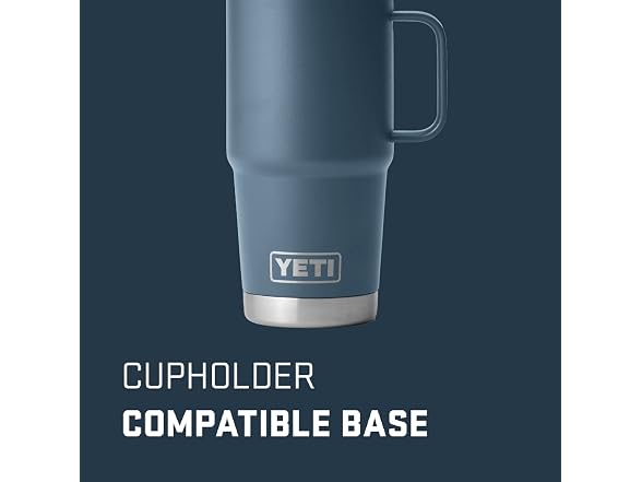 YETI Rambler Travel Drinking Cup, 20oz, Nordic Blue