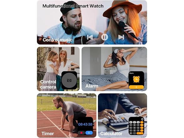 DIVElink Smart Watch- 1.83" HD