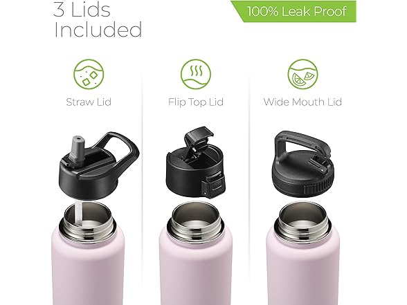 SipX Triple-Insulated Water Bottle