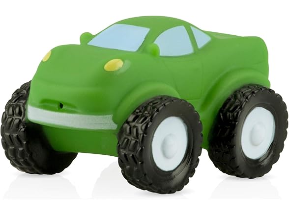 Nuby Squirt Wheels Baby Bath Toys - BPA Free