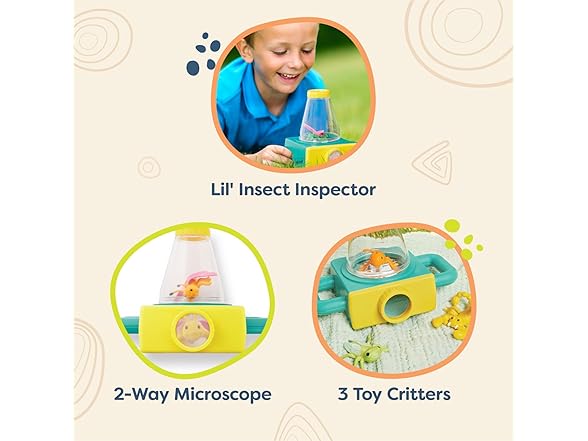 B. toys – Double Sided Microscope
