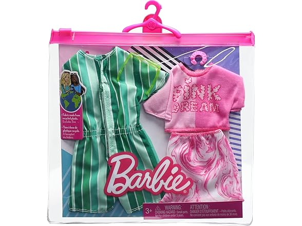 Barbie & Ken Fashions 2-Pack Clothing & Accessories