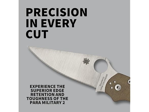 Spyderco Military 2 Signature Knife 3.47"