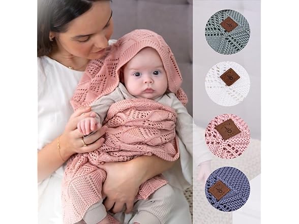 Little Dedi Hypoallergenic Baby Blanket