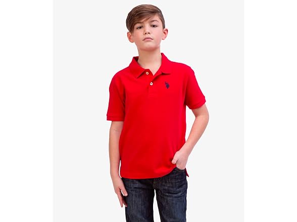 U.s. Polo Assn. Boys (10-12) Classic Short Shirt
