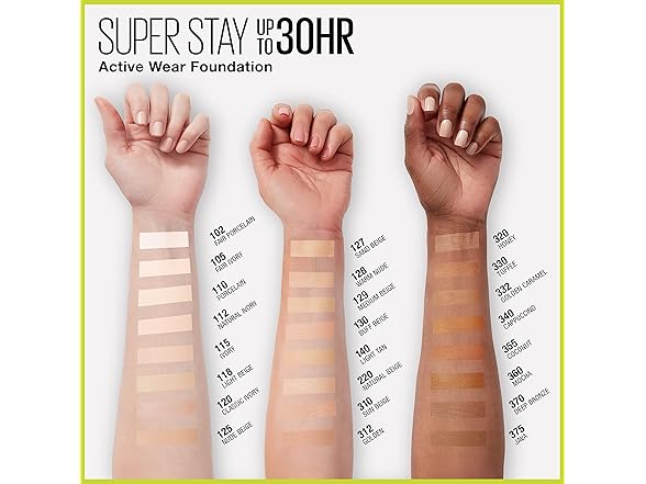 Maybelline Super Stay Full Coverage Liquid Foundation