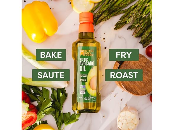 BetterBody Foods Refined Avocado Oil, Non-GMO