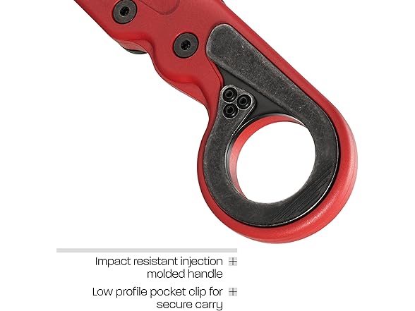 CRKT Provoke Grivory Red