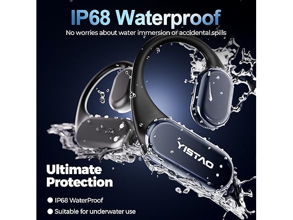 Yistao Bone Conduction Headphones BT5.3