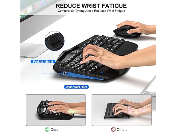 Wireless Keyboard and Mouse Combo | 2.4G