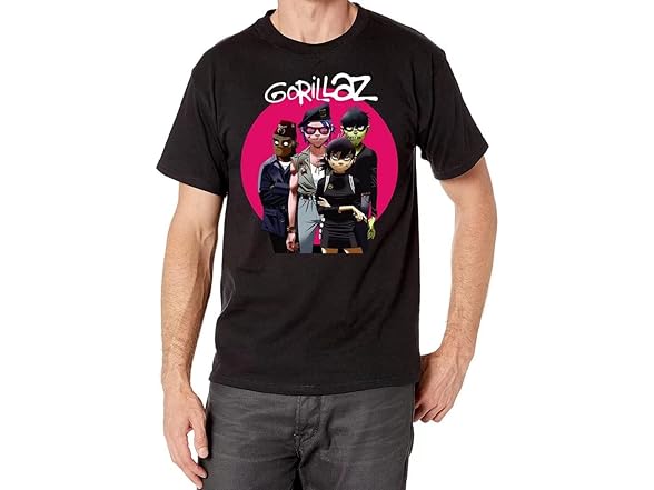 Men’s Gorillaz Band Concert Tee