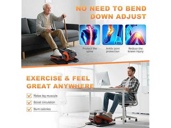 Mini Under Desk Elliptical