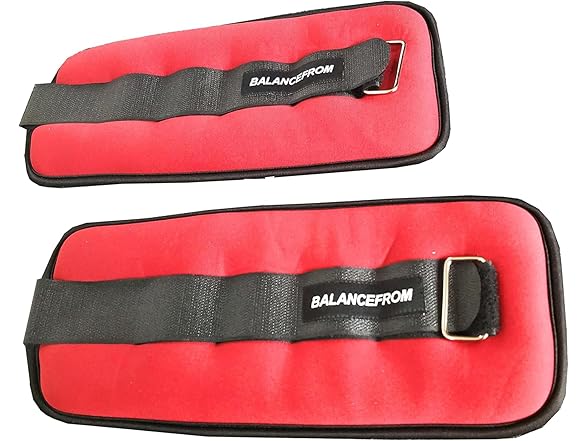 Signature Fitness Fitvids Adj Weights, 5 lbs each