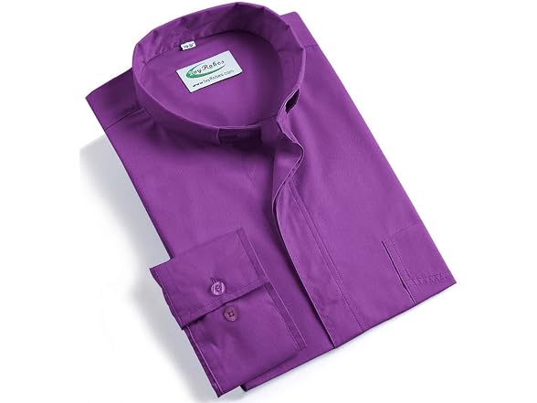 IvyRobes Men (XL) Tab-Collar Long Sleeves Shirt