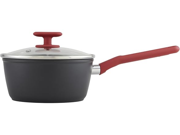 GoodCook ProEase Nonstick Sauce Pan with Lid, 2-Quart