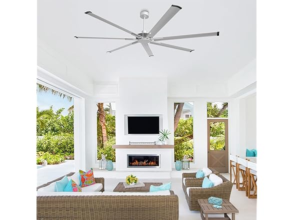 Parrot Uncle F8311-PU 84" Ceiling Fan