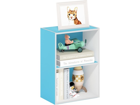 White/Light Blue, 2-Tier