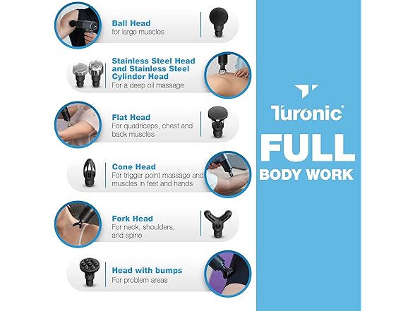 (NEW) Turonic G5 Professional Handheld Massage