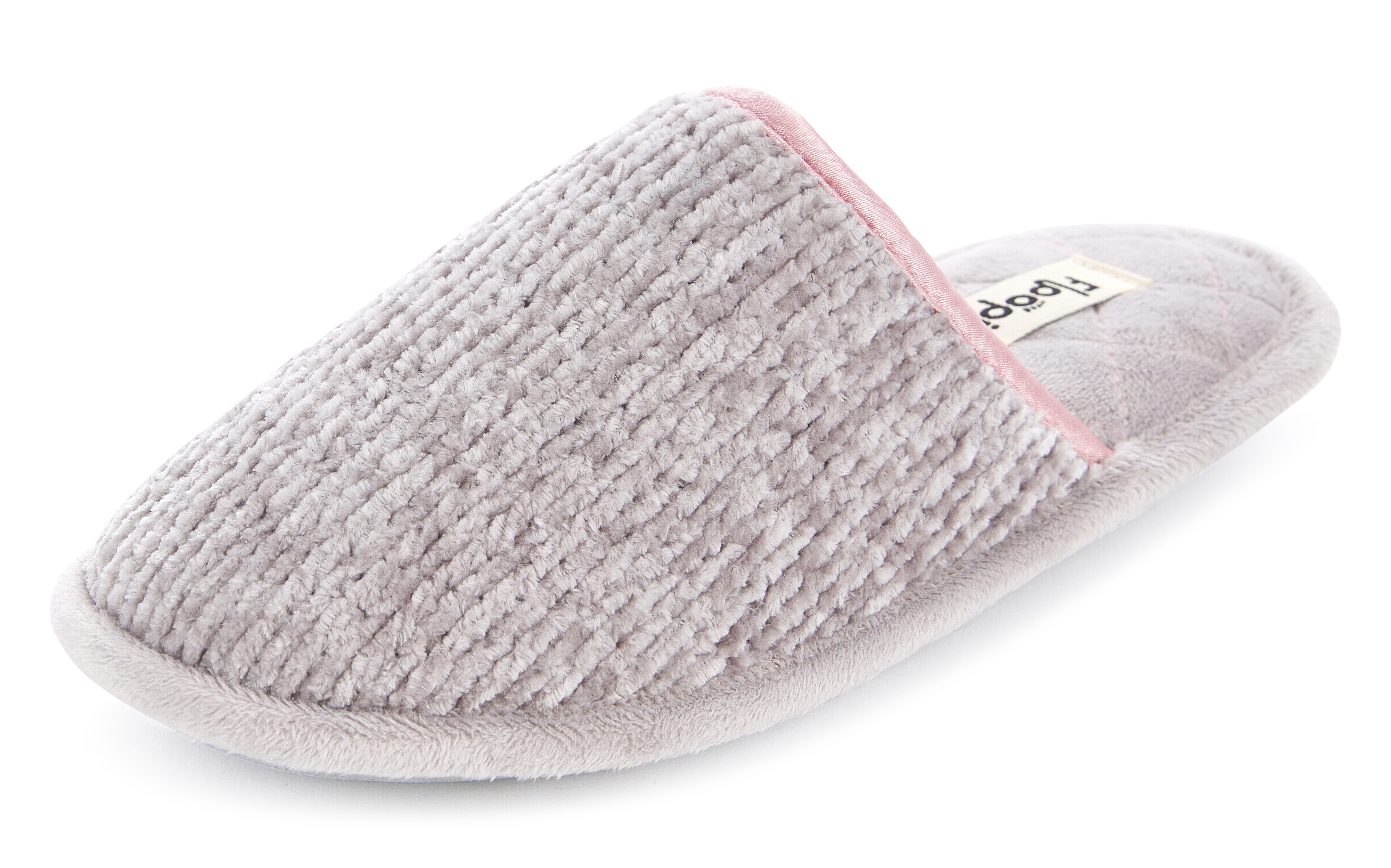 Floopi Womens Victoria Chenille Scuff Slippers - Gallery 22