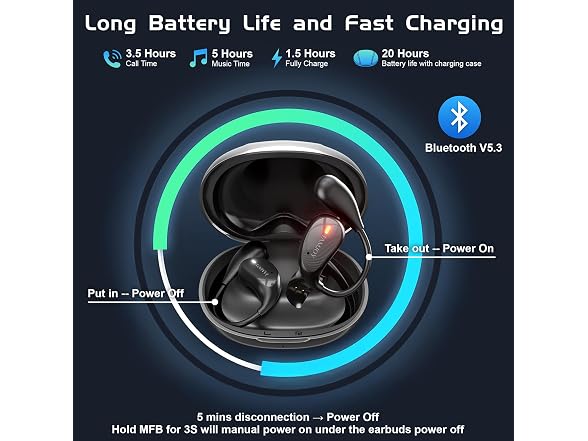 IAMJOY IAMJOY Language Translation Earbuds AI