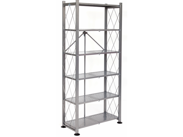 Origami RRB-GOLD Refurbished 6-Tier Shelf Gold