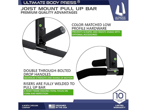 Joist Mount Pull Up Bar