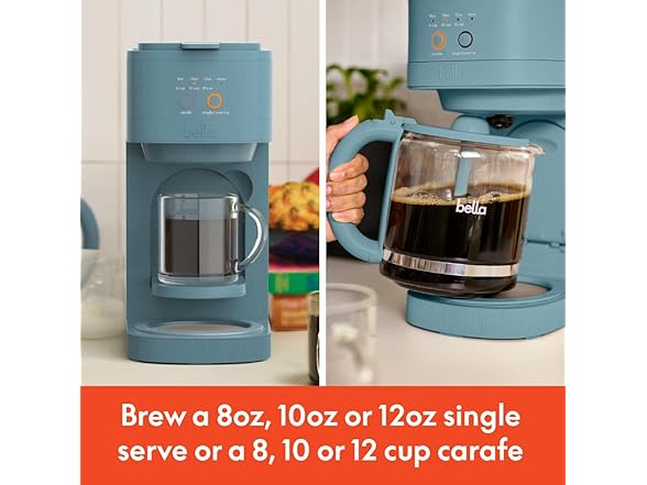 BELLA VersaBrew 2-in1 Coffee Maker