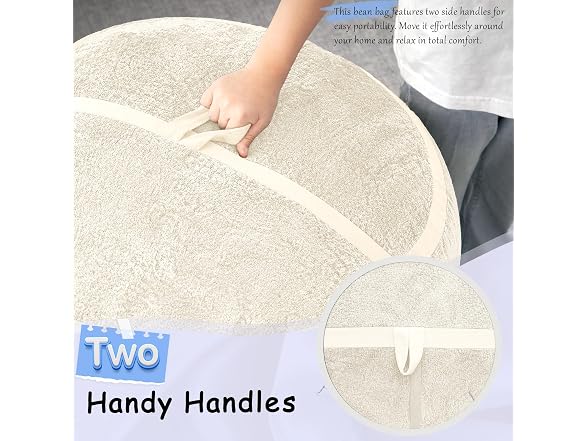 Bean Bag Chair with Memory Foam Fill