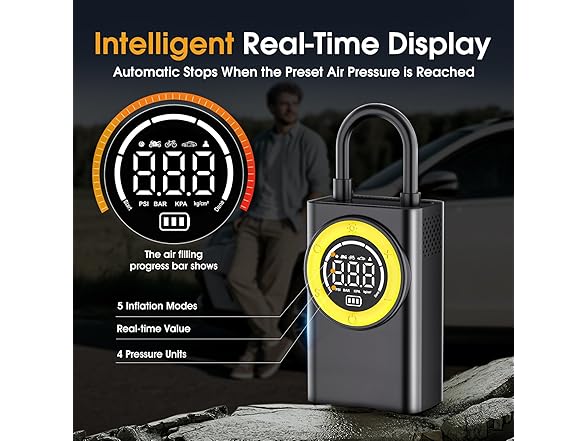 FLYKID Tire Inflator Portable Air Compressor