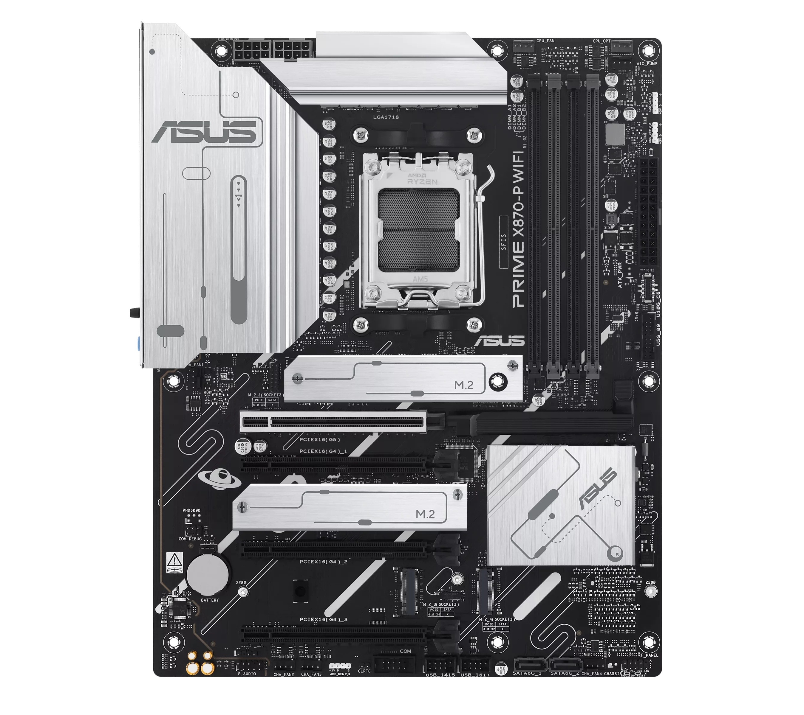 ASUS Prime X870-P WiFi AM5 ATX Motherboard - Gallery 7