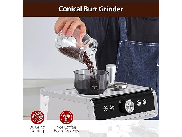 Takywep Semi-Automatic Espresso Machine